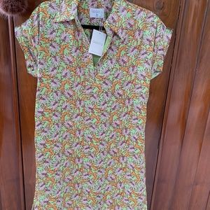 NEW Compania Fantastica Green Dress, Sz SMALL